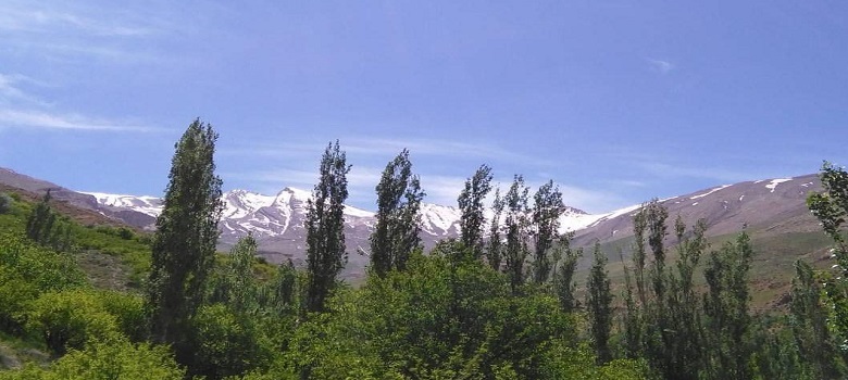 Excursiones a las montañas de Irán-Dena Oriental Cresta